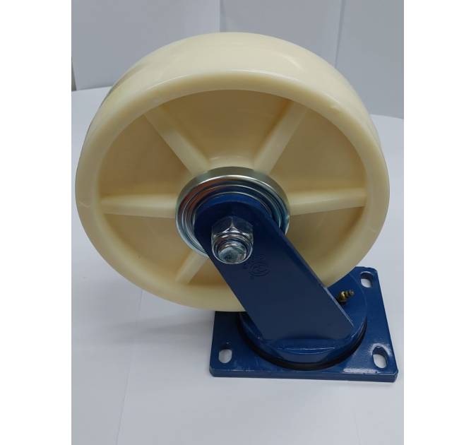 10” High Strength Nylon Swivel Two Ball Bearing