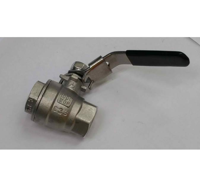 S316 Ball Valve 1/2" NPT