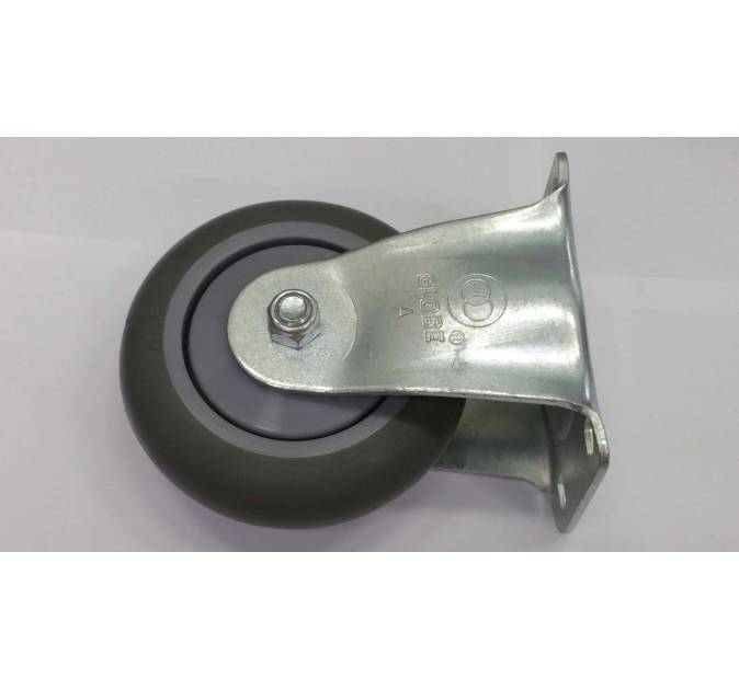 4” High Rubber Rigid (Grey) Load Capacity 130kg