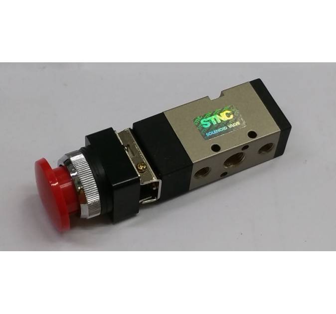 Mechanical Valve 5/2 Way Palm Actuator