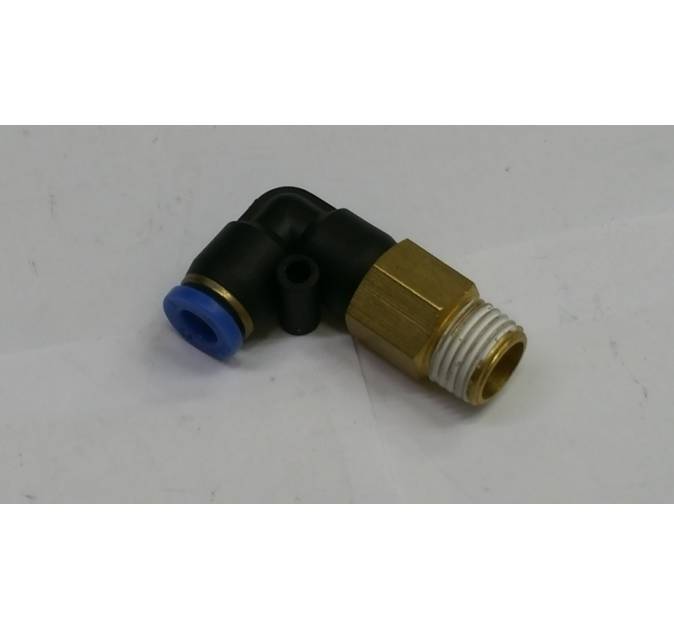 Elbow extended Fitting Dia.6mm x 1/4"