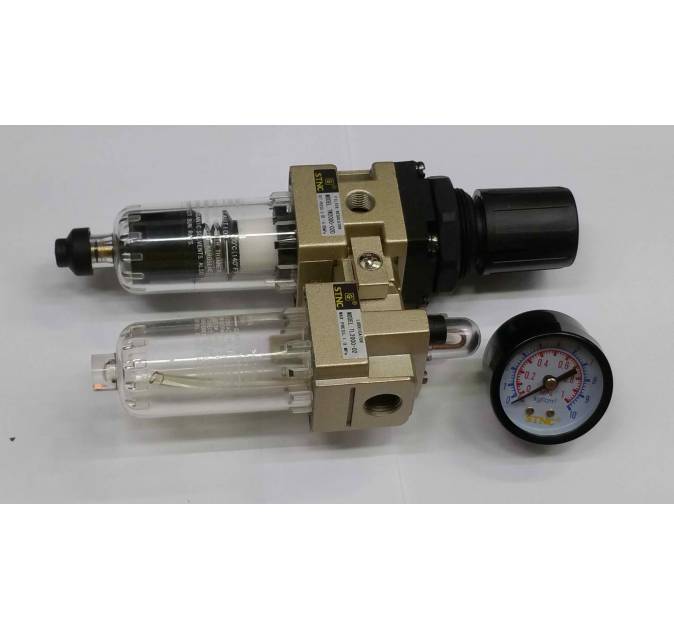 Filter Regulator & Lubricator Auto Drain 1/4"