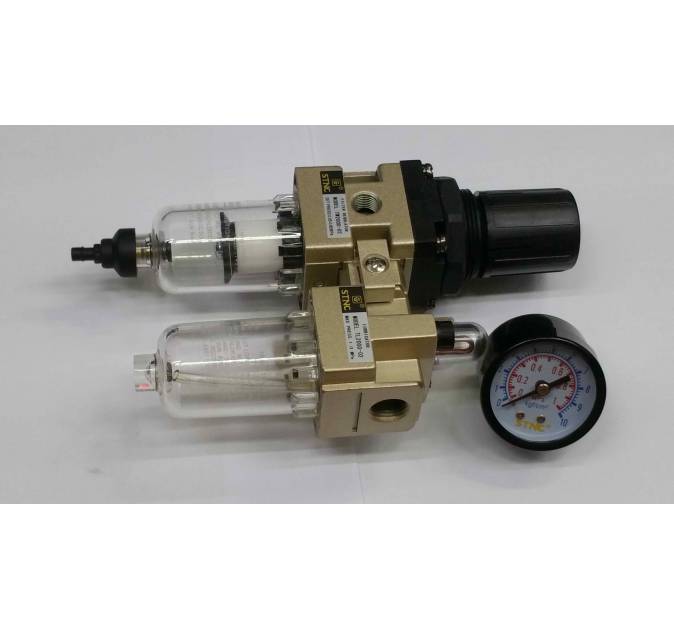 Filter Regulator & Lubricator 1/4"
