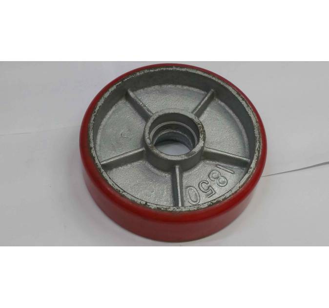 6”  Iorn Core PU Single Castor 150x50x25 Load Capacity 420kg