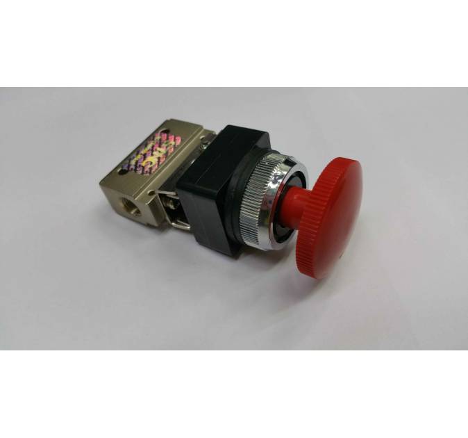 Mechanical Valve 2/2 Way Palm Latching Actuator