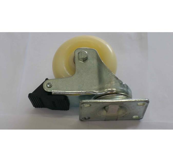 3" Nylon Brake 75mm Load Capacity 100kg