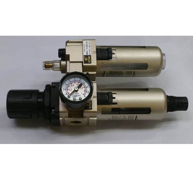 Filter Regulator & Lubricator Auto Drain 3/8"